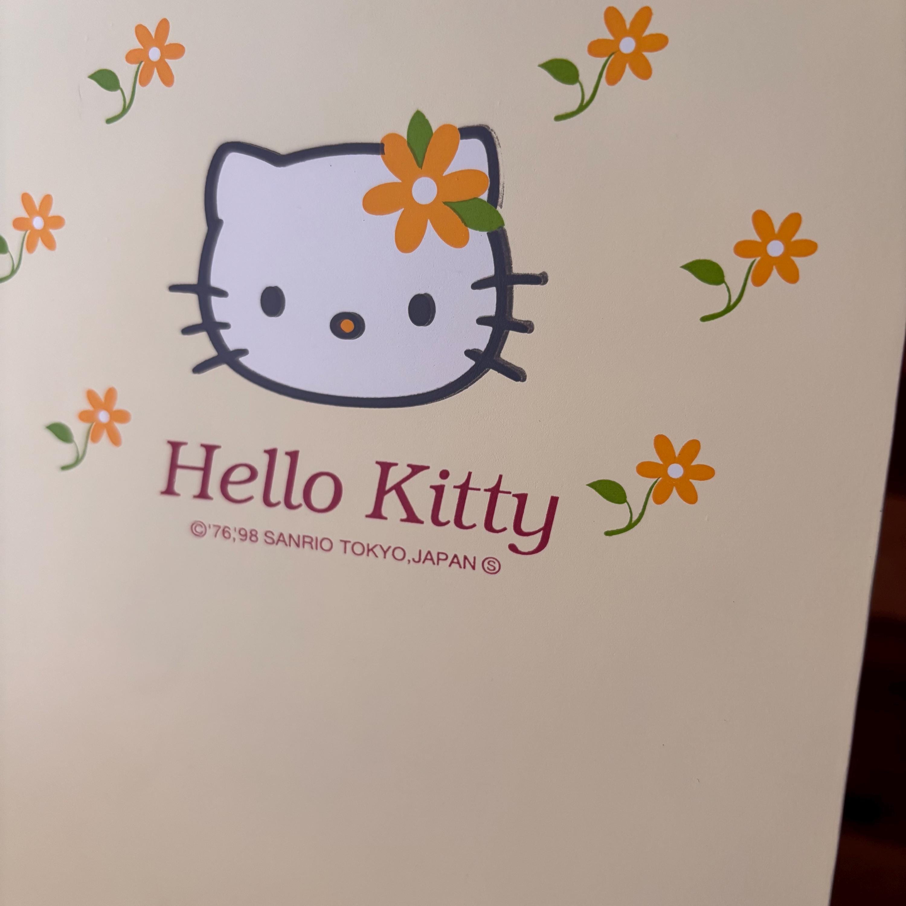 Hello Kitty Wooden CD Tower: Authentic Japanese Retro Decor - Etsy