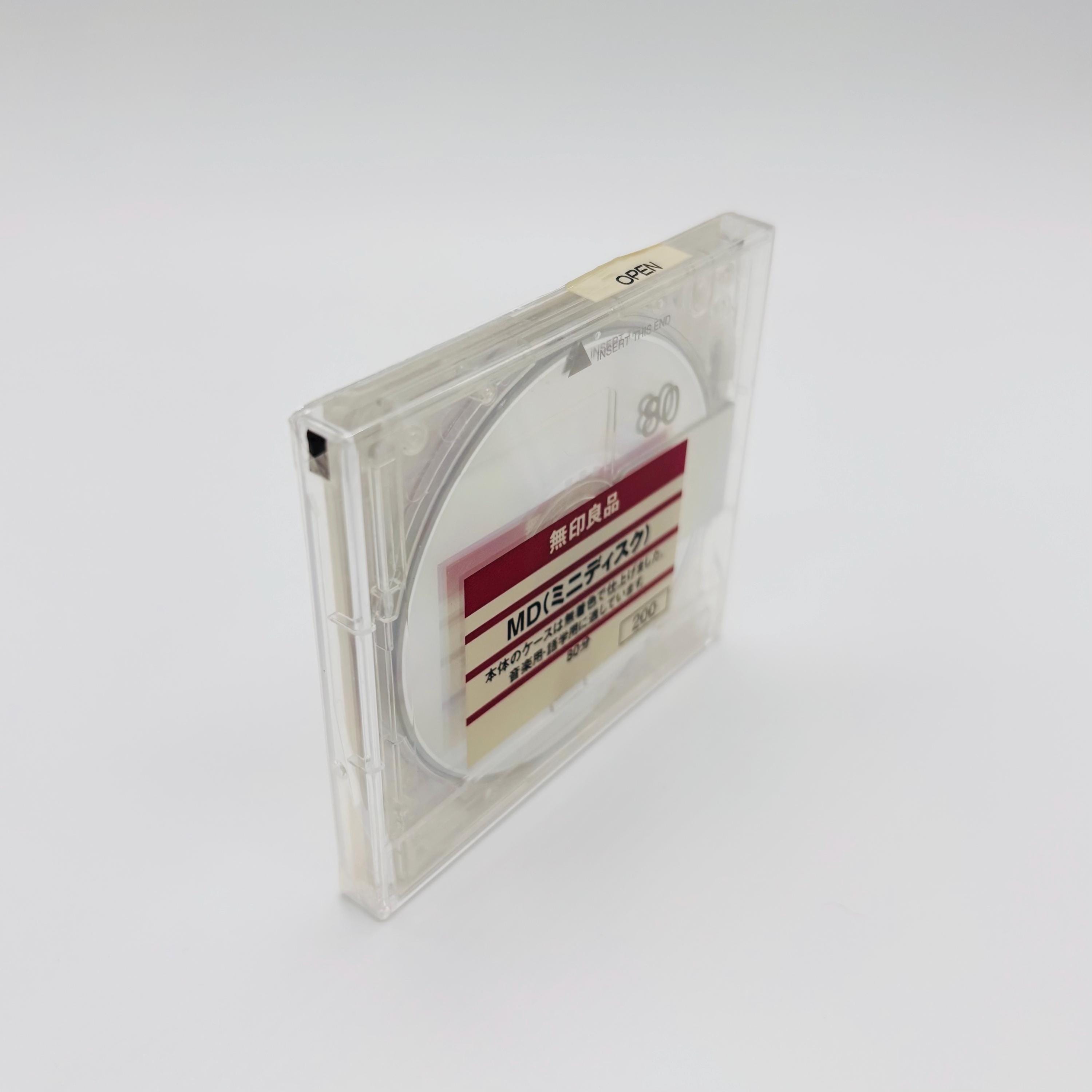 Kanye Yandhi MiniDisc Muji MDディスク ミニディスク MUJI Mini Disc MD 80 min with Case - Yandhi Kanye West Album