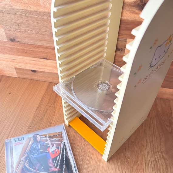 Hello Kitty Wooden CD Tower: Authentic Japanese Retro Decor - Etsy