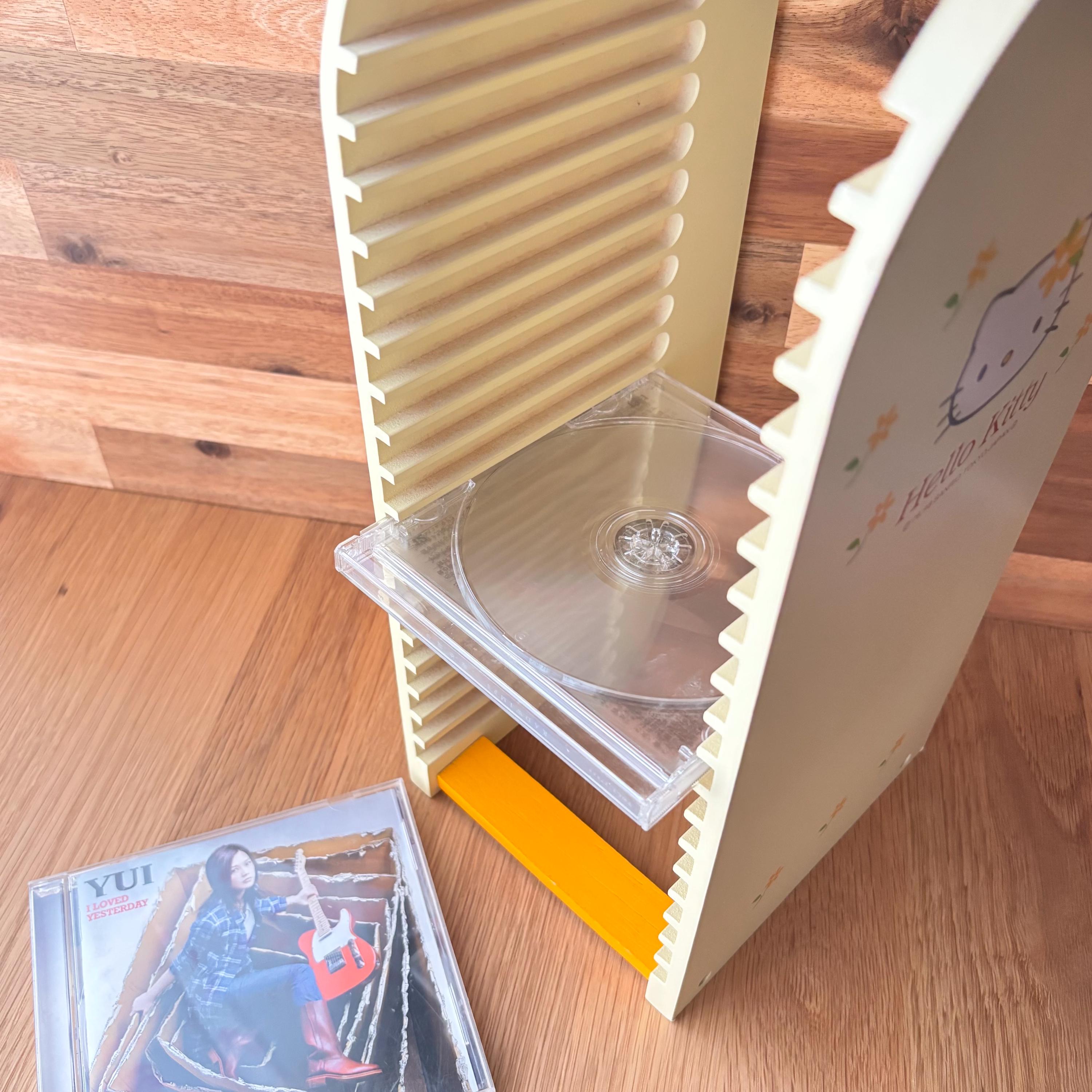 Sanrio HELLO KITTY Wooden CD Storage Tower H14
