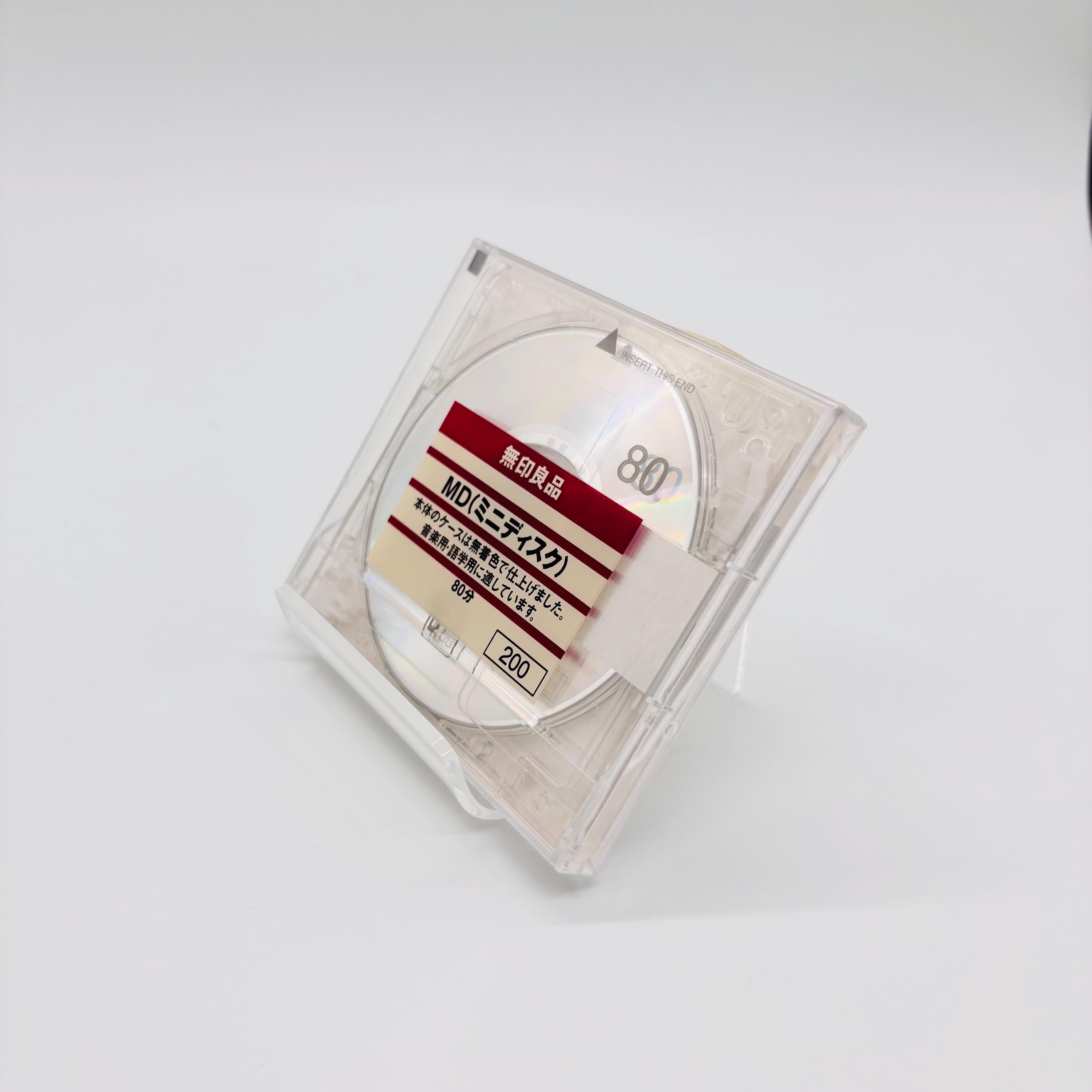MUJI Mini Disc MD 80 Min With Case - Yandhi Kanye West Album