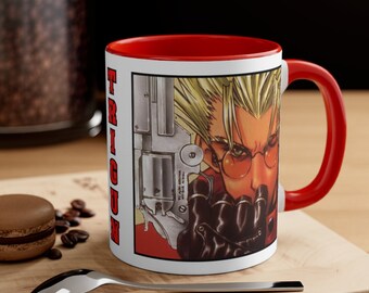 Humanoid Typhoon Trigun Vash The Stampede Japanese Manga Coffee Mug Tea Cup