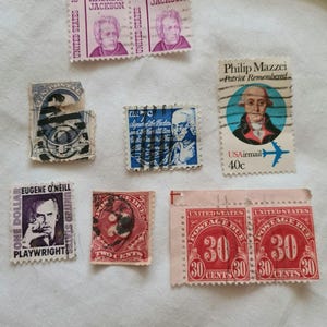 vintage rare stamps bundle