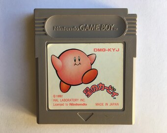 Kirby's Dream Land (Hoshi no Kirby) - Game Boy (Japanese Version). Nintendo (1992). DMG-KYJ. Japan Import **U.S. Seller**