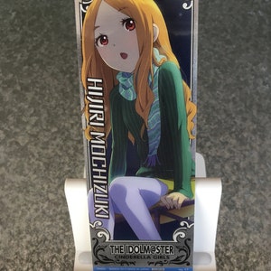 Hijiri Mochizuki | Les filles de Cendrillon Idolmaster | Scène Starlight | Carte à collectionner en plastique rare à collectionner | Bandaï | 2228536 | N° 17