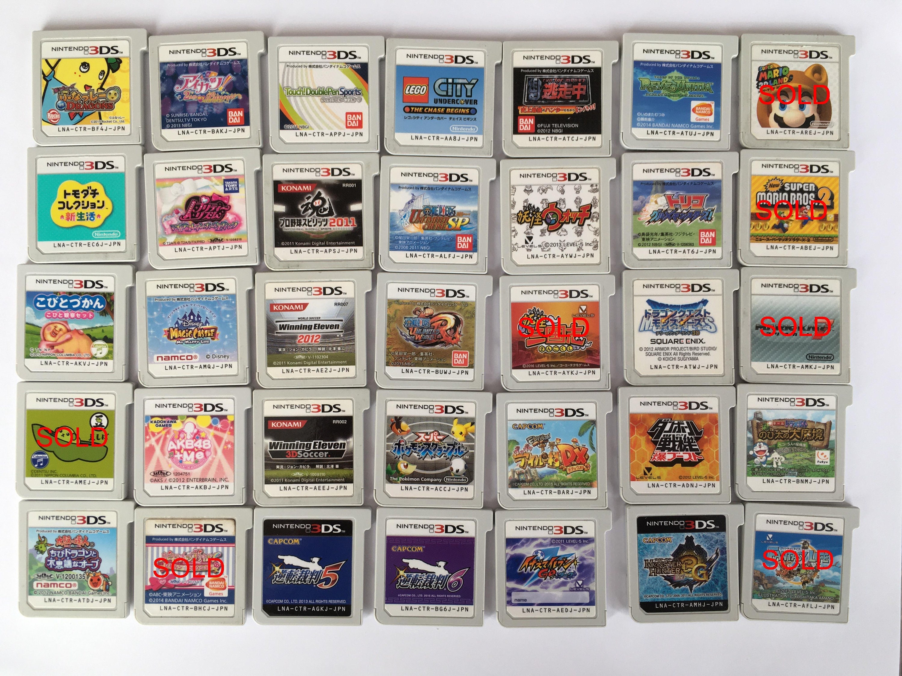 Nintendo Games From Japan. Pick From List. Operation - Etsy