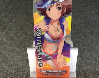 Kai Nishijima | The Idolmaster Cinderella Girls | Starlight Stage | Rare Collectible Plastic Trading Card | Bandai | 2228536 | No. 04