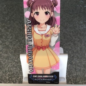 Atsumi Munakata | Les filles de Cendrillon Idolmaster | Scène Starlight | Carte à collectionner en plastique rare à collectionner | Bandaï | 2228536 | N° 02