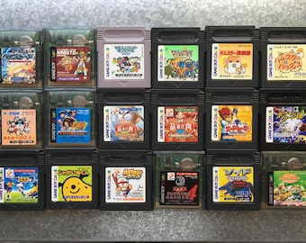 Game Boy Color games from Japan - Operation Confirmed - Pick from list. Cartridge w/ plastic case. **U.S. Seller**