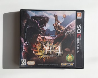 3DS Monster Hunter 4 - Japanese Version - CTR-P-AH4J-JPN (2013) Japan Import **U.S. Seller**