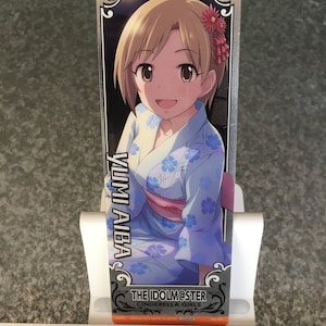 Yumi Aiba | Les filles de Cendrillon Idolmaster | Scène Starlight | Carte à collectionner en plastique rare à collectionner | Bandaï | 2228536 | N° 15