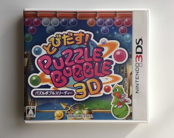 3DS - Tobidasu! Puzzle Bobble 3D - Japanese Version - CTR-P-ABBJ (2011) Japan Import **U.S. Seller**
