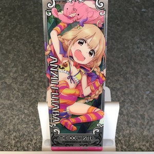 Anzu Futaba | Les filles de Cendrillon Idolmaster | Scène Starlight | Carte à collectionner en plastique rare à collectionner | Bandaï | 2228536 | N° 16