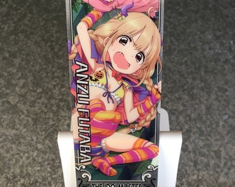 Anzu Futaba | The Idolmaster Cinderella Girls | Starlight Stage | Rare Collectible Plastic Trading Card | Bandai | 2228536 | No. 16