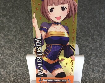 Yuzu-kitami | Les filles de Cendrillon Idolmaster | Scène Starlight | Carte à collectionner en plastique rare à collectionner | Bandaï | 2228536 | N° 11