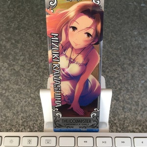 Mizuki Kawashima | Idolmaster Cendrillon Girls | Scène Starlight | Carte à collectionner en plastique rare à collectionner | Bandaï | 2217734 | N° 17