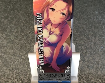 Mizuki Kawashima | Idolmaster Cinderella Girls | Starlight Stage | Rare Collectible Plastic Trading Card | Bandai | 2217734 | No. 17