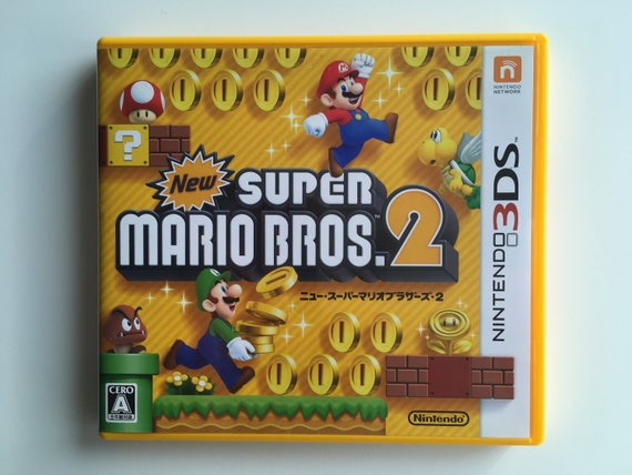 3DS New Super Mario Bros. 2 Japanese Version CTR-P-ABEJ 2012 Japan Import  U.S. Seller - Etsy