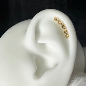 Stabbed Heart Stud 14k Yellow, Rose, White, Solid Gold, Body Jewelry 25g Threadless, 14g and 16g Threaded Pins