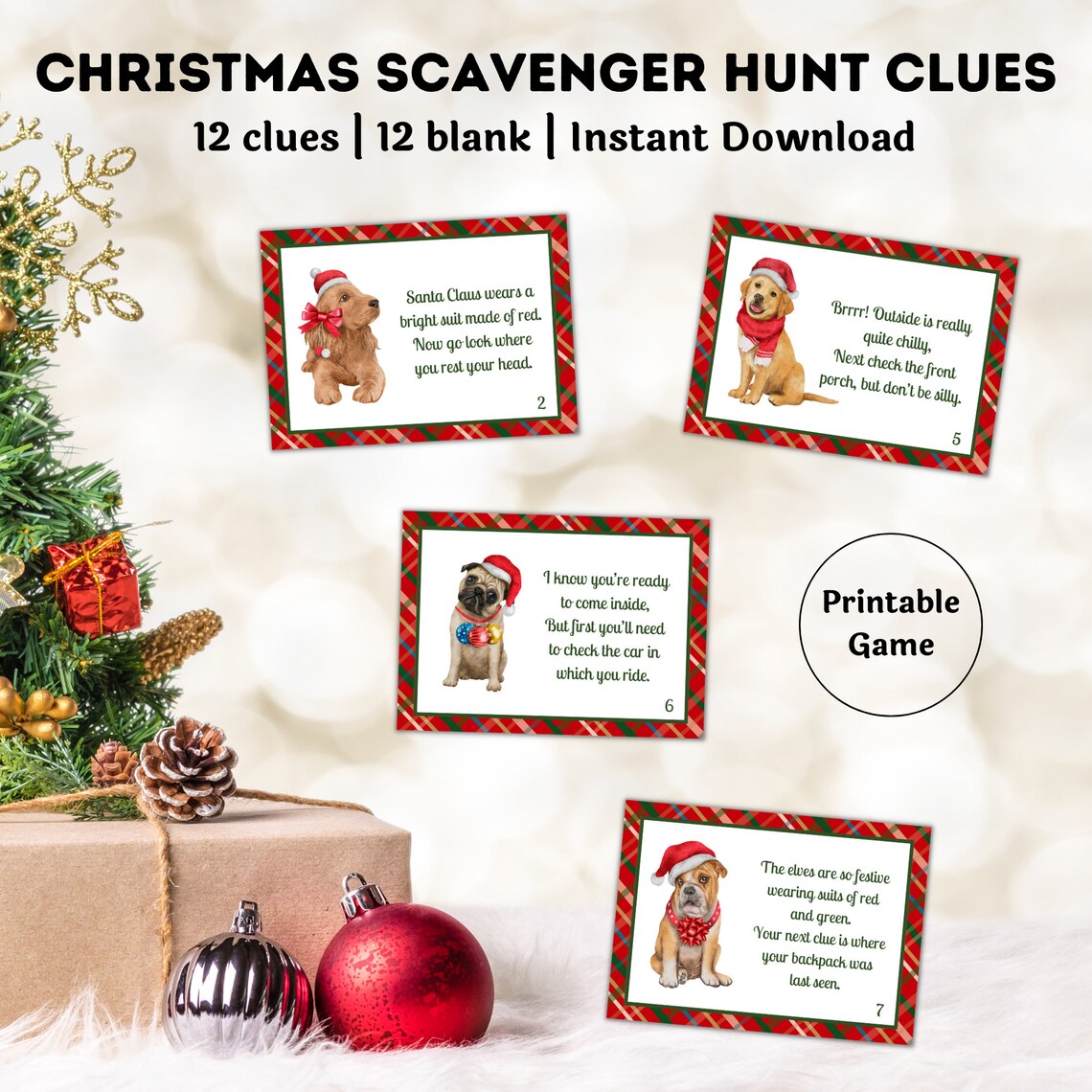 Christmas Scavenger Hunt Clues - Il 1140xN.5445354653 Omeb
