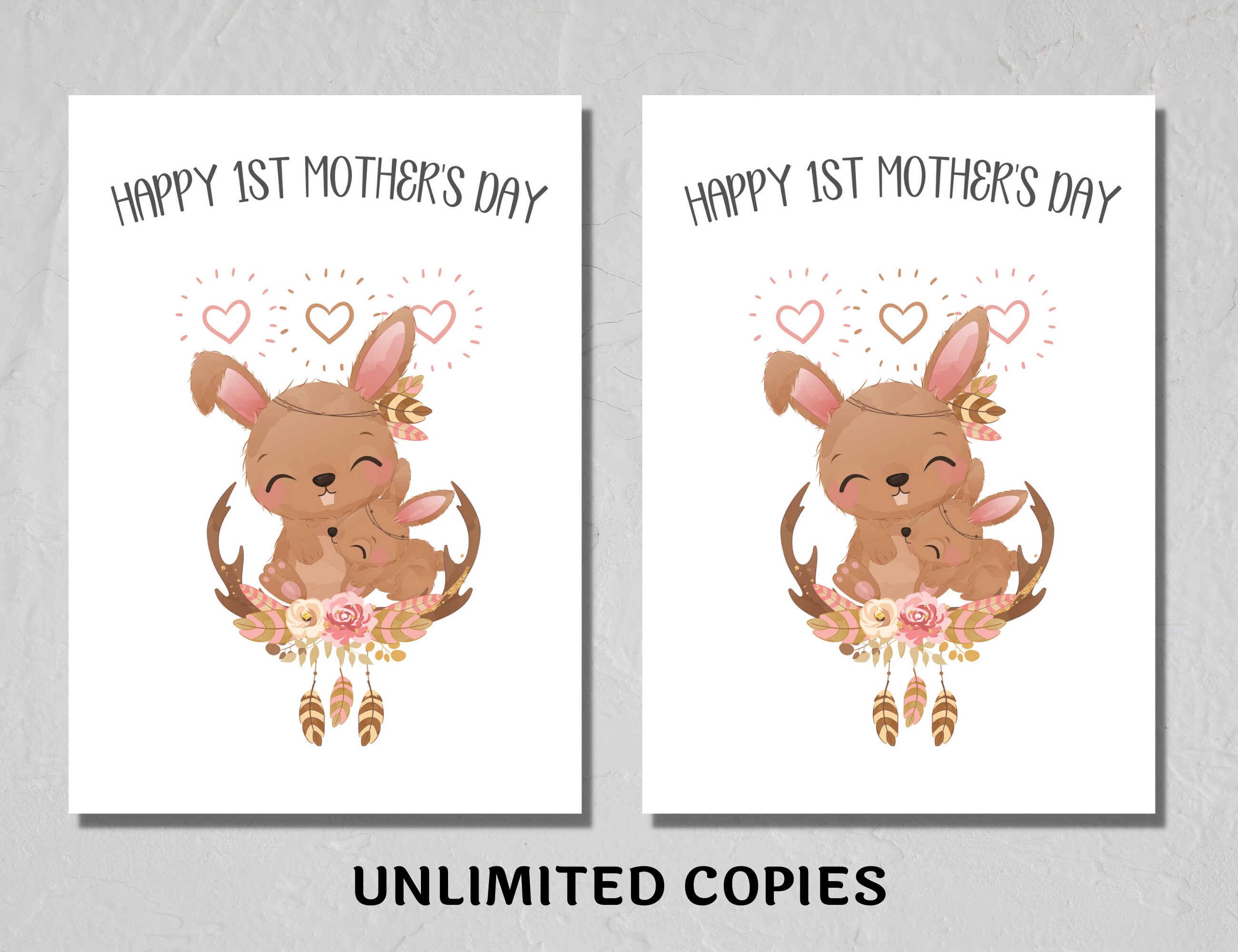 First Mother's Day Card, Printable Mother's Day Card, First Time Mom ...