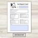 Pet Report Card Printable for Pet Sitter Business, Cat Report Card, Pet ...