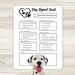 Pet Information Sheet, Rabbit Care Sheet, Rabbit Care Business, Pet ...