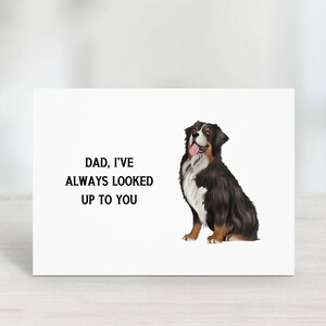 Father&#39;s Day Card Printable From The Dog,  Happy Fathers Day Card, Dog Dad Joke Card, Dog Dad Card, Card From Dog, Funny Dog Dad