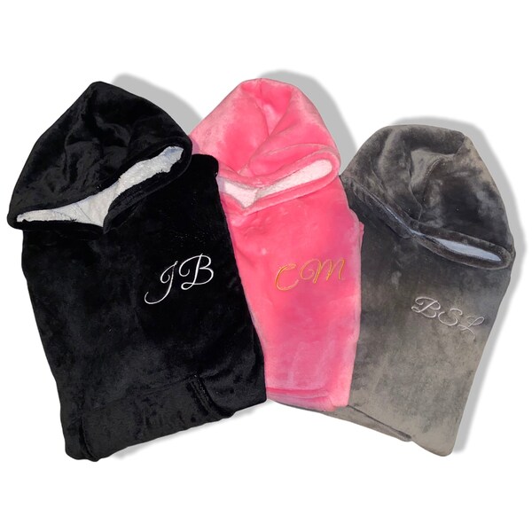 Oversized Blanket Hoodie Personalised Etsy UK