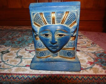 Egyptian Goddess Hathor Face made in Egypt