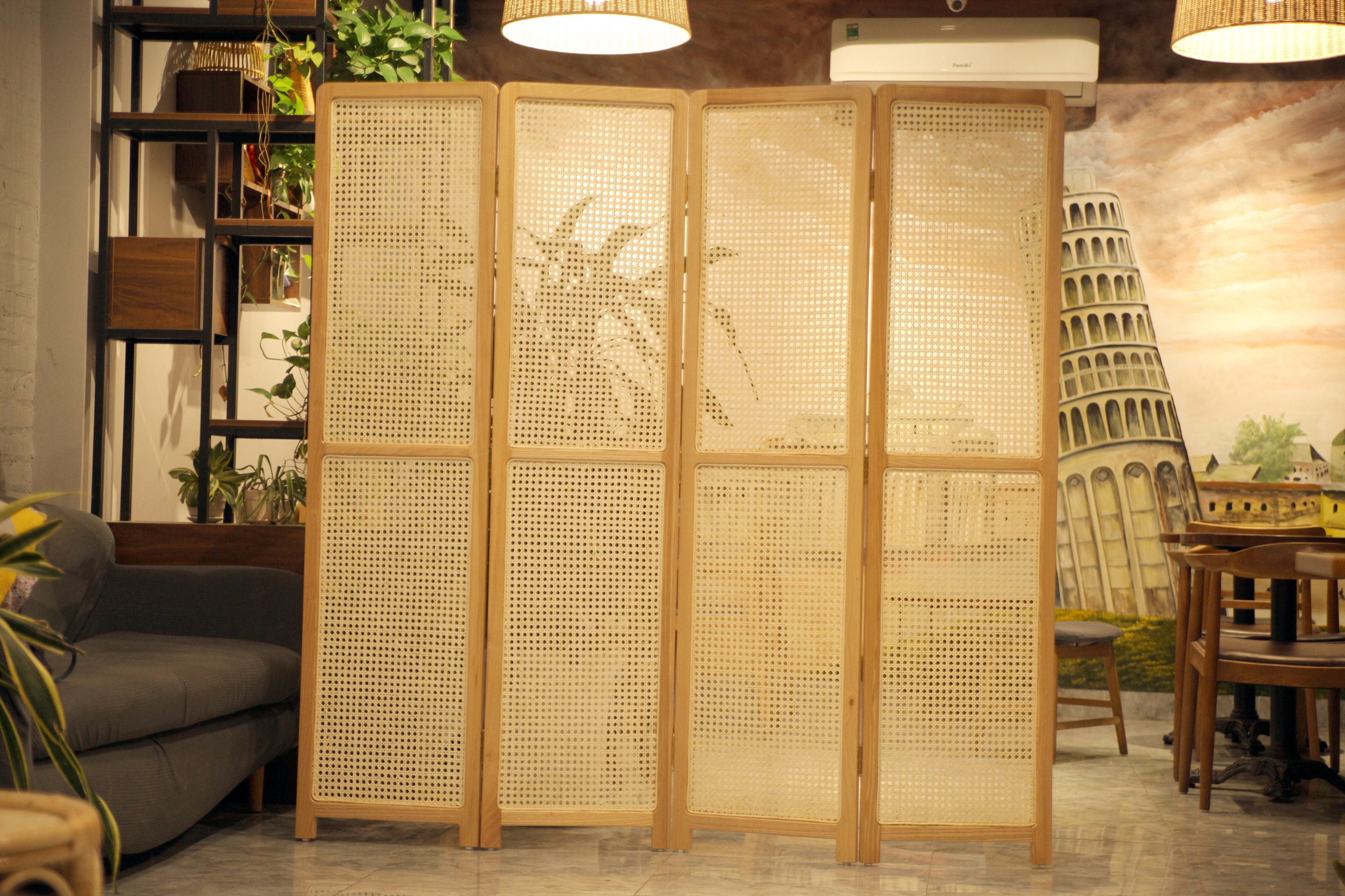 Panel Room Divider Rattan Room Divider Wood Room Divider Etsy Australia
