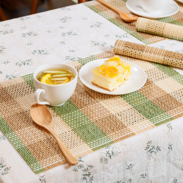 Bamboo Placemats Etsy