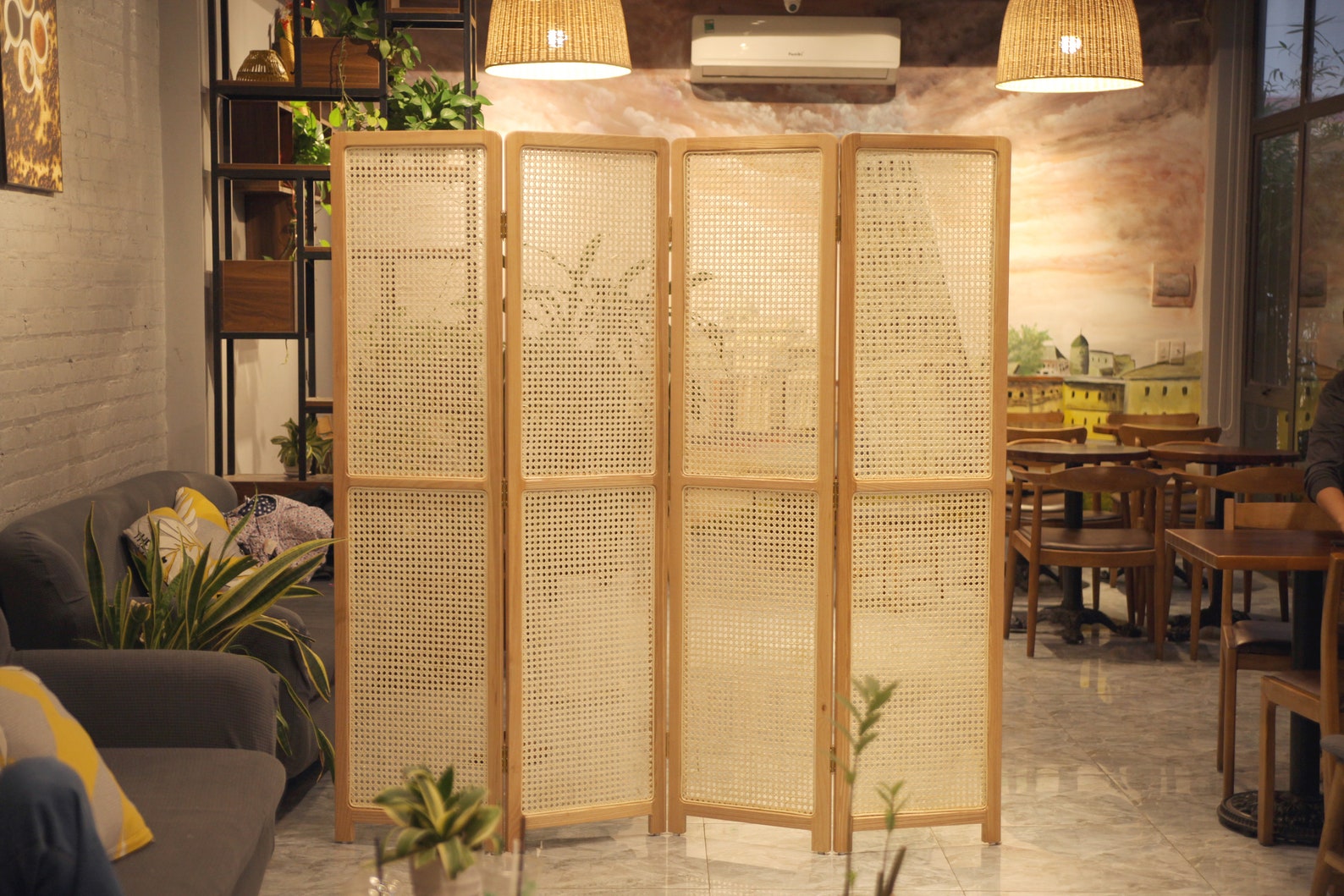 8 Ideas for Decorating Japandi Living Rooms 10 Rattan Room Divider