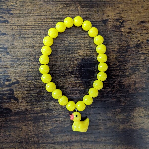 Rubber duck bracelet clearance
