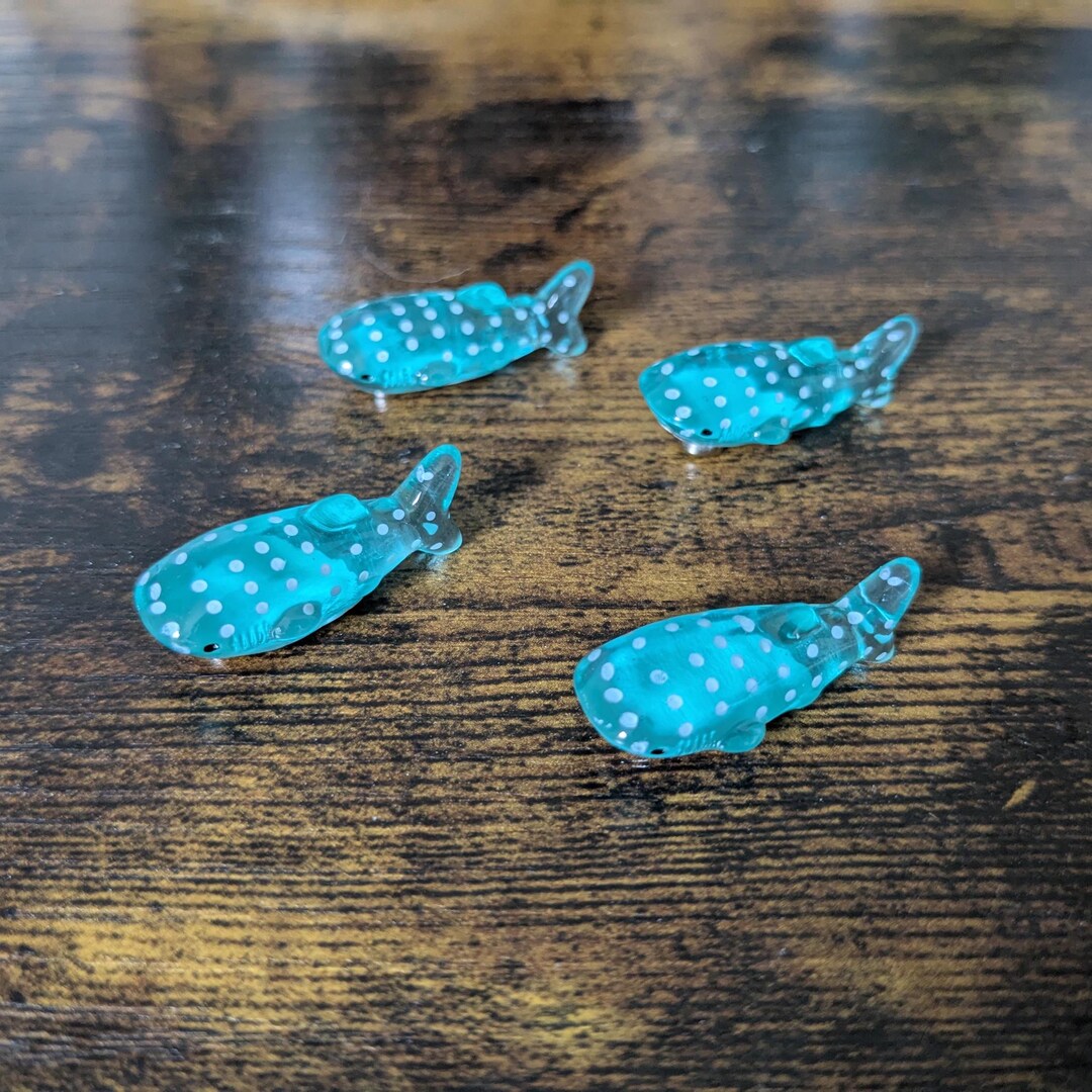 Mini Magnets - Blue Whale Sharks | Set of 4 | Ocean Beach Animal ...