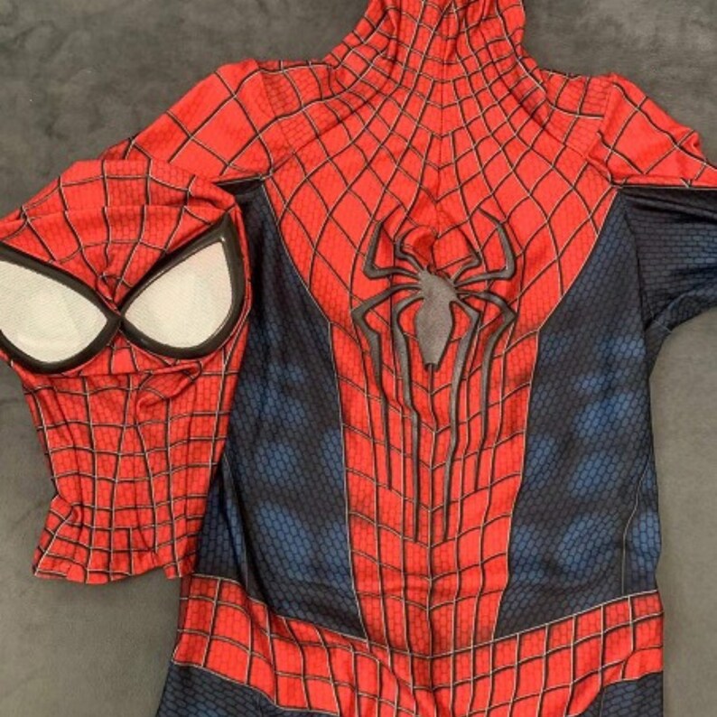 Spiderman Costume the Amazing Spiderman Suit Spiderman Suit - Etsy