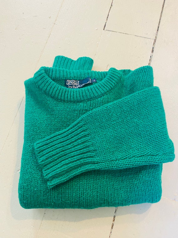 Wool Sweater vintage Ralph Lauren - image 4