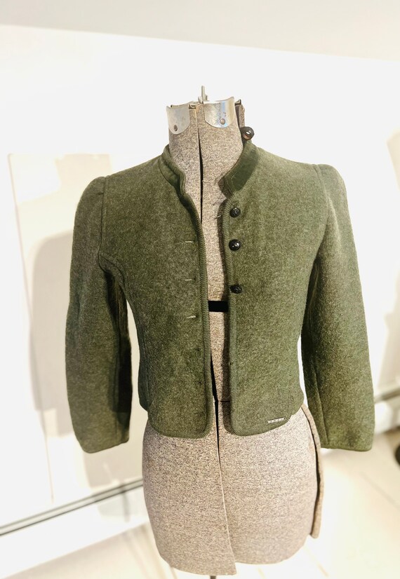 Vintage coat blazer wool Austrian . - image 1