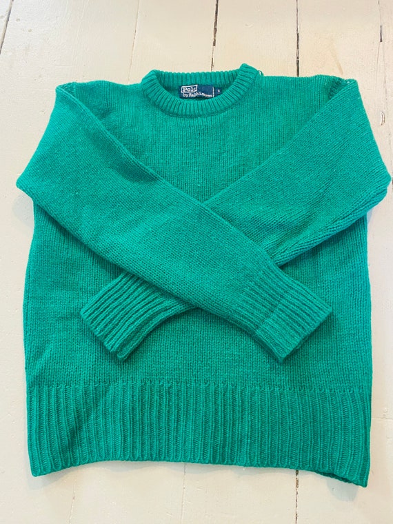 Wool Sweater vintage Ralph Lauren - image 3