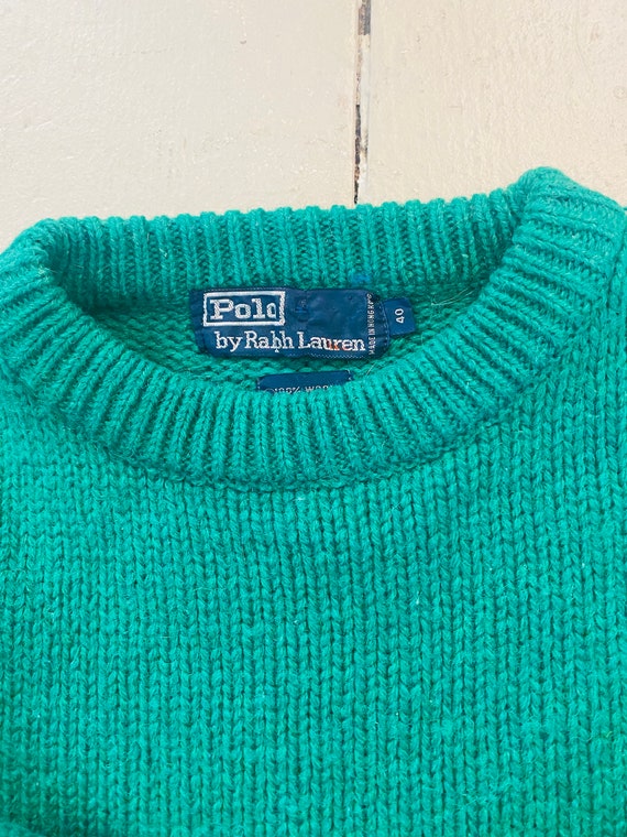 Wool Sweater vintage Ralph Lauren - image 2