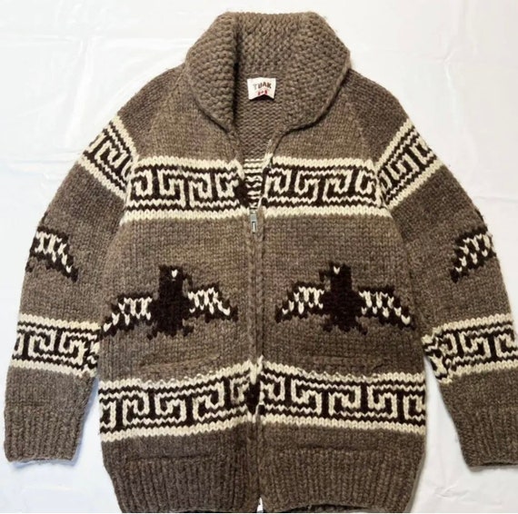 vintage cowichan sweater - Gem