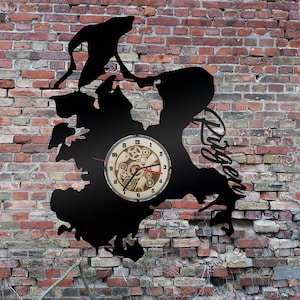 Uhr Wanduhr Bild Insel Rügen