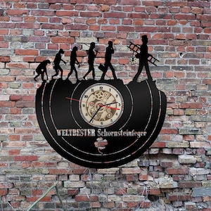Wall clock clock chimney sweep sign pendant sticker figure book chimney sweep neon sign sign-shirt flag illuminated sign broom broom