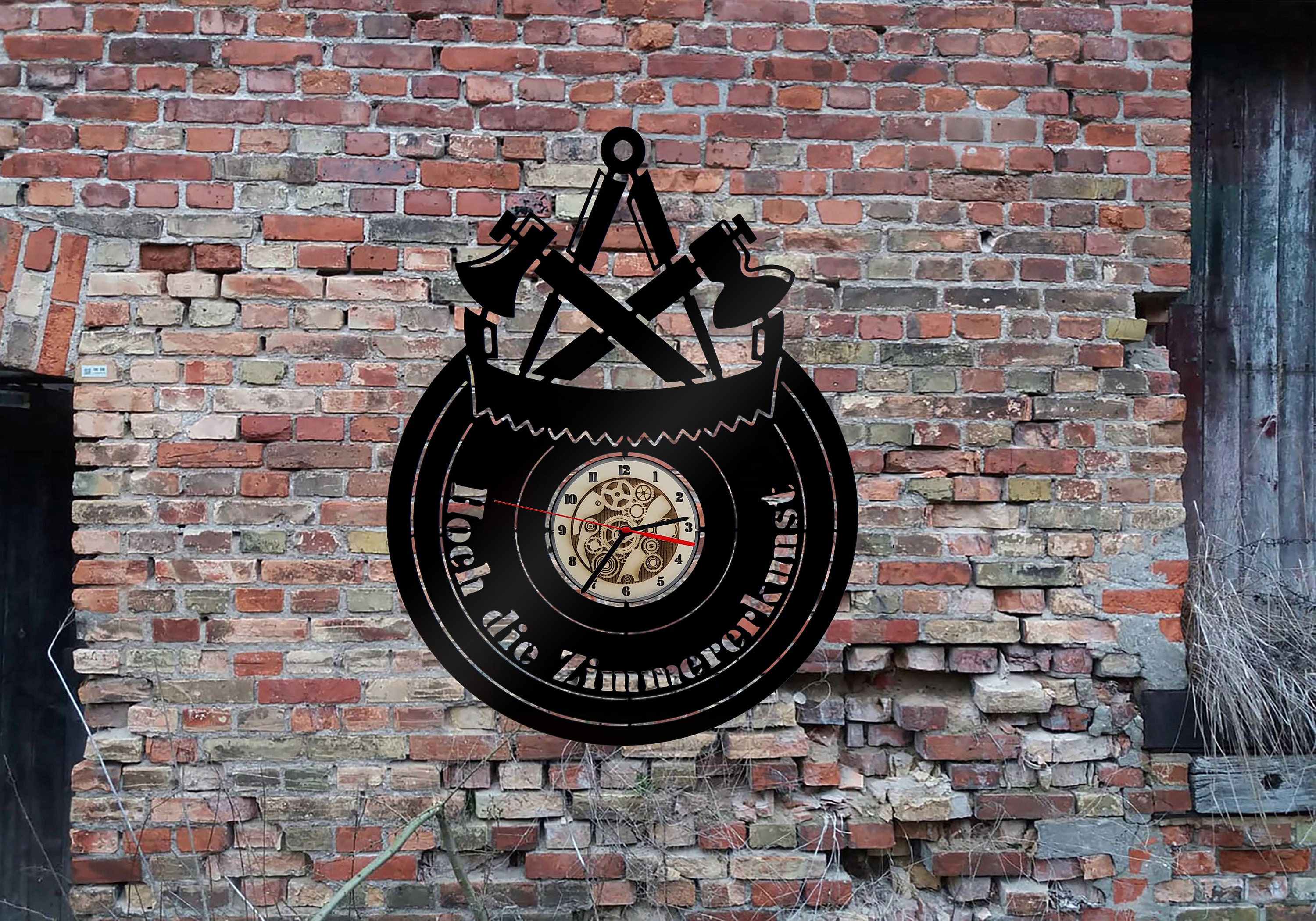 Kirchturmuhr Altes Zifferblatt Kirchturm Wieder Komplett Neue