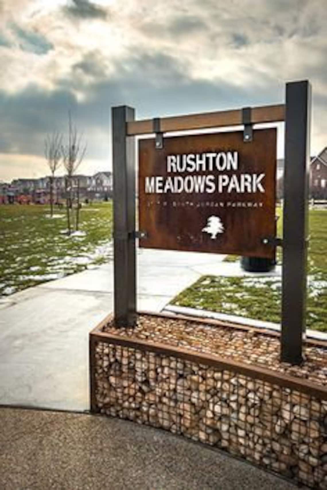 Custom Rusted Metal Sign Personalized Metal Signs Farm Signs Farm Signs ...