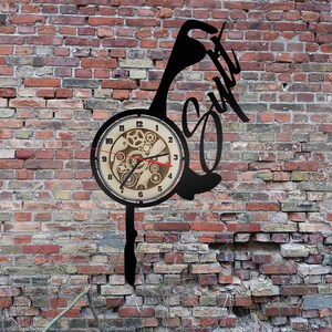 Uhr Wanduhr Bild Insel Skyline Sylt Nordsee Urlaub