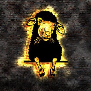 3D LED schapen schapen schapen schapen kudde schapen herder wolscharen