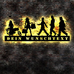 3D Effekt LED Wandbild super hell no Film Sammlung DVD Aufkleber Buch Stadtplan map Wandlampe LED Egon Benny Kjelt Börge Yvonne