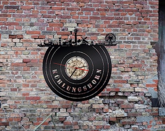 Clock Wall Clock Picture Kühlungsborn