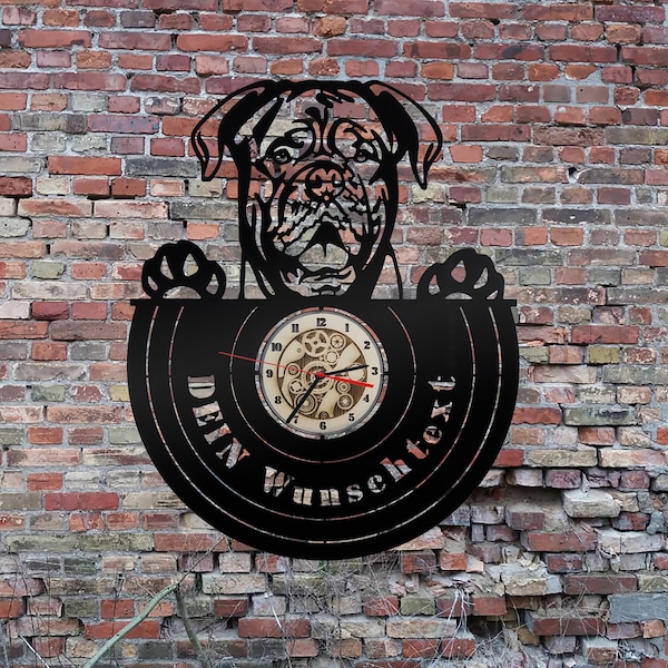 Wood Wristwatch Wall Clock Etsy